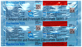 Bactoclav 625 Tablet 10